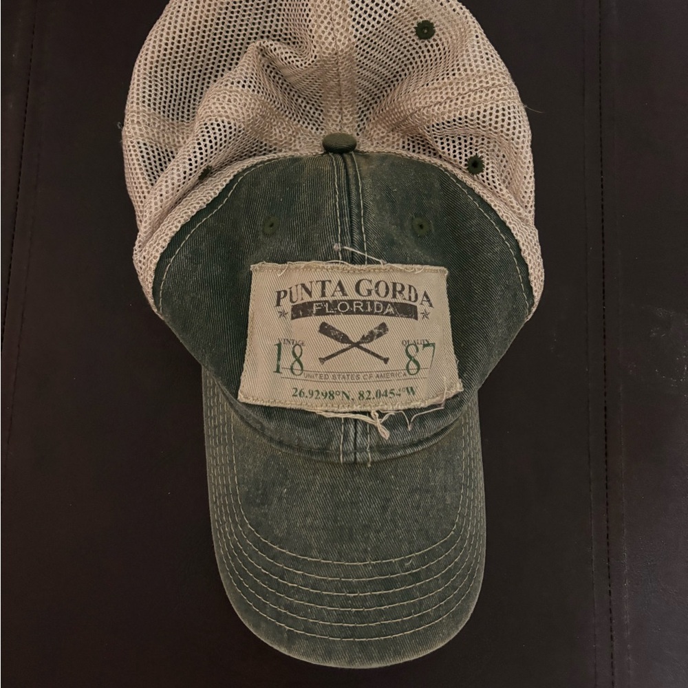 Green Punta Gorda Florida Cap